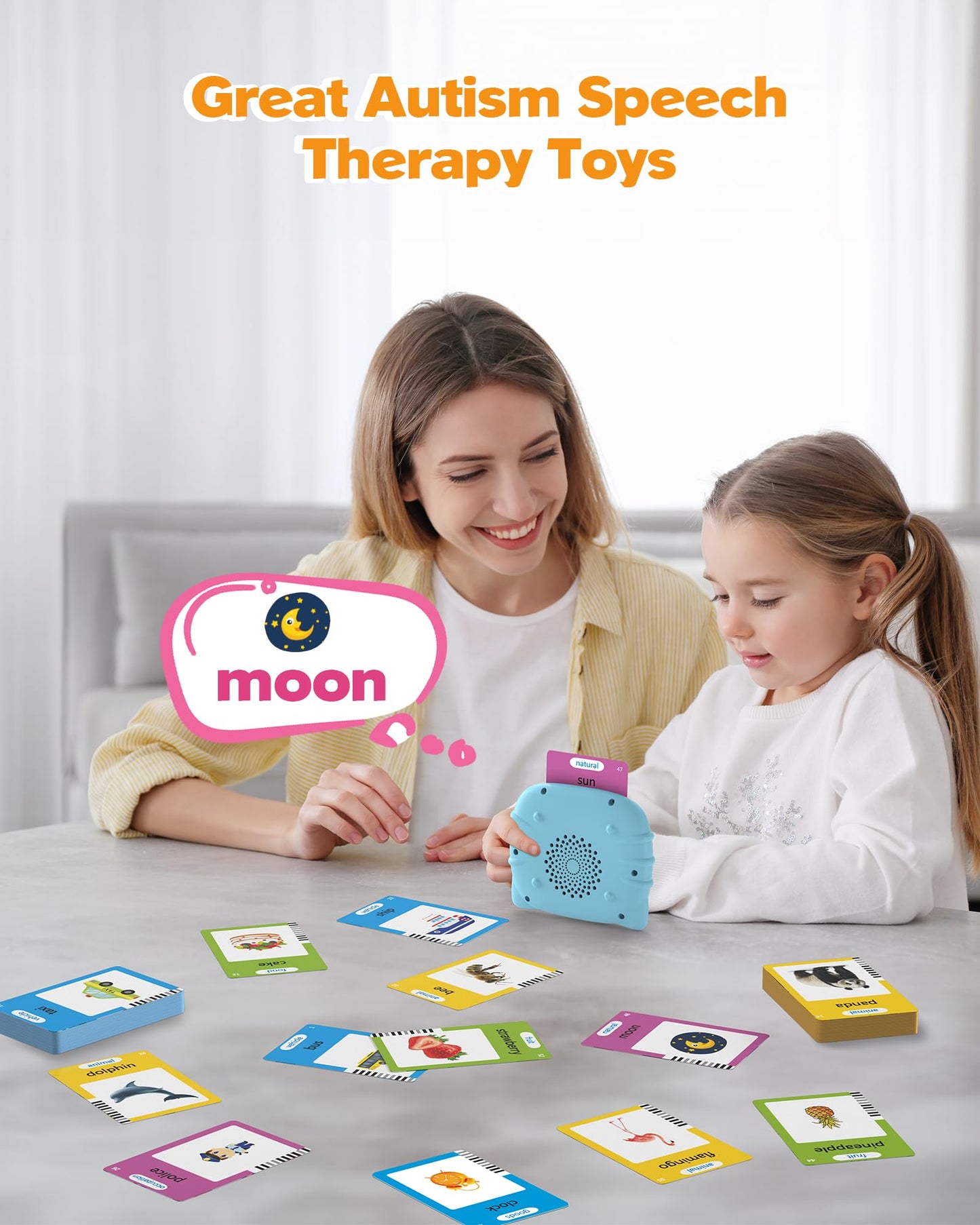 Talking Flash Cards for Toddlers (Ages 1-4)