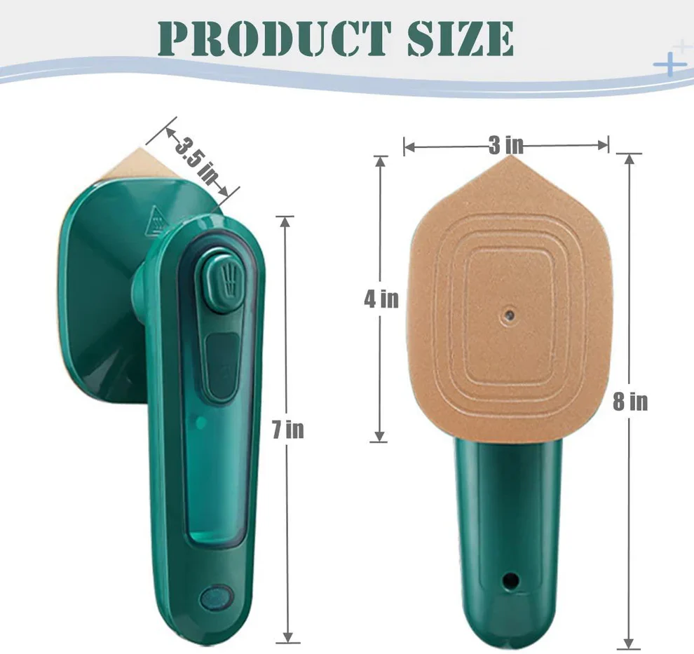 Mini Steam Iron – Portable for Travel + Quick Home Fix