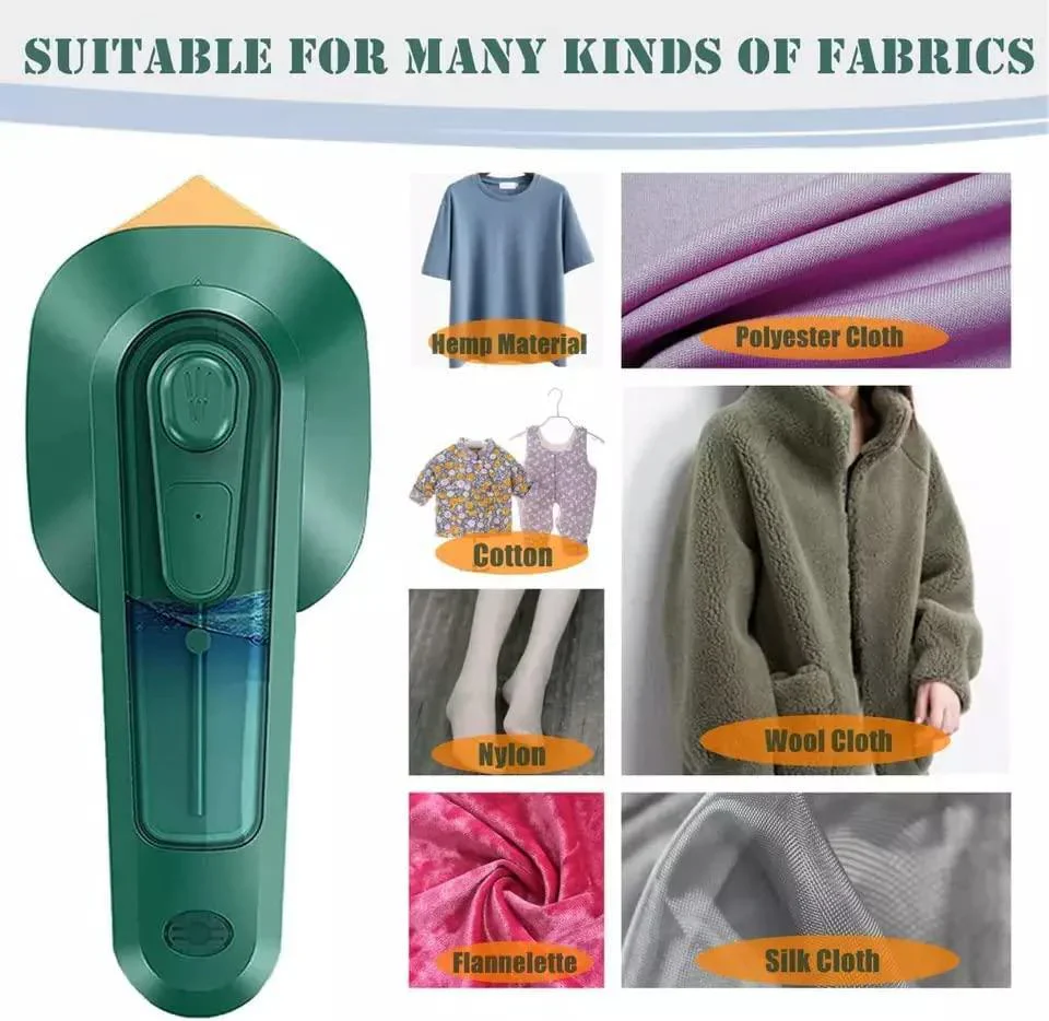 Mini Steam Iron – Portable for Travel + Quick Home Fix