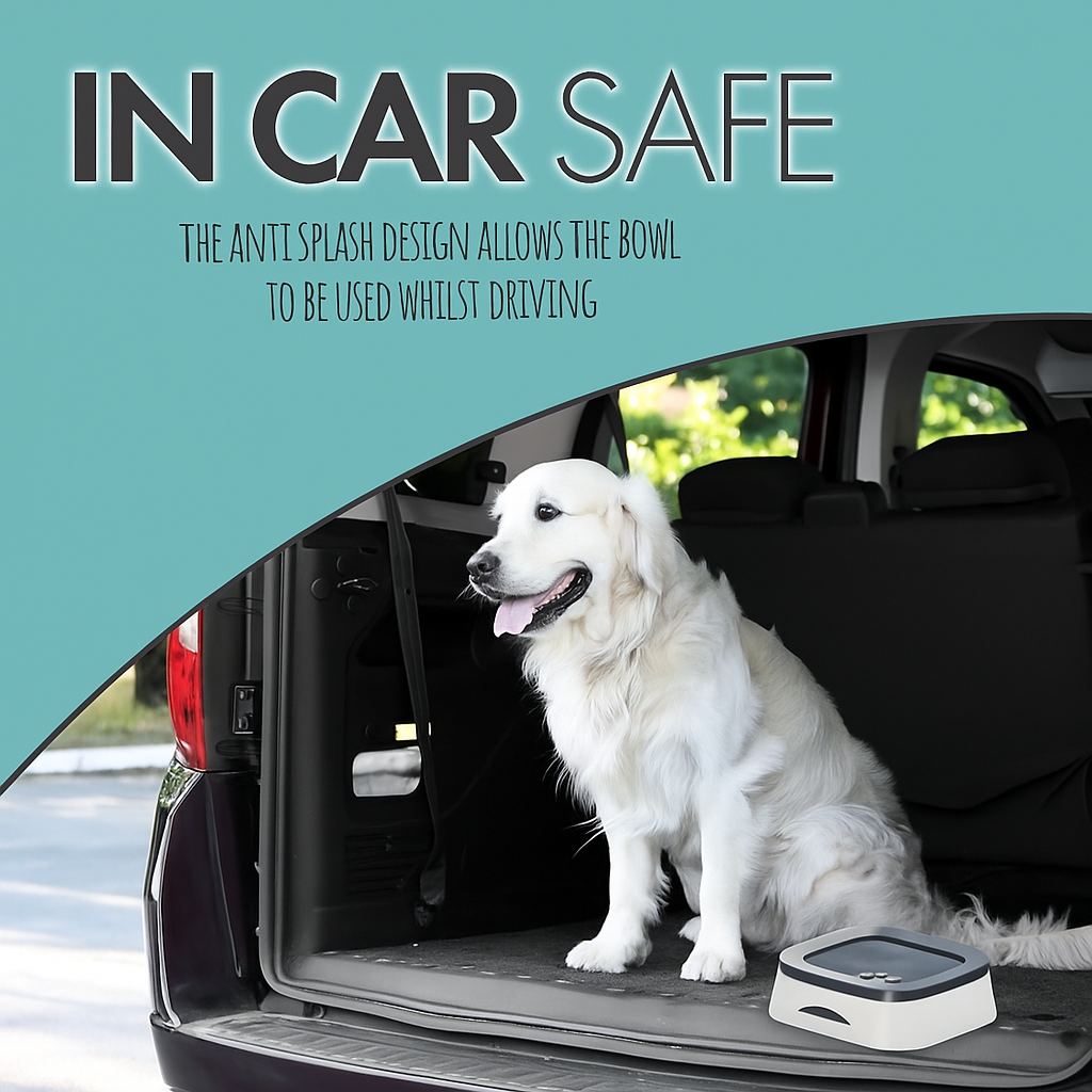 Splash-free Dog Drinking Bowl