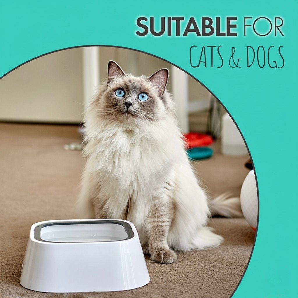 Splash-free Dog Drinking Bowl